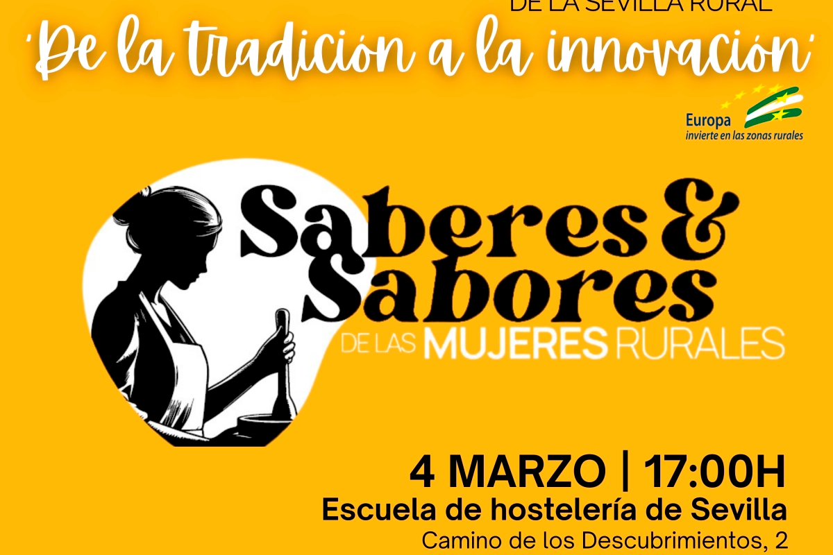 El concurso provincial de ‘Saberes y Sabores de las mujeres rurales’ se celebra el 4 de marzo en la Escuela de Hostelería de Sevilla