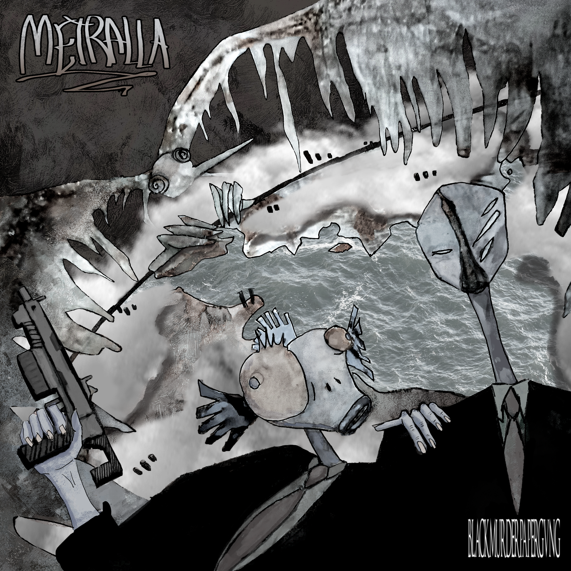 BLACKMURDERPAPERGVNG PUBLICAN "METRALLA"